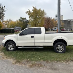 Drivers side view of F150