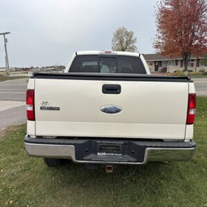 Rear view of F150